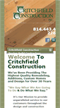 Mobile Screenshot of critchfieldconstruction.com